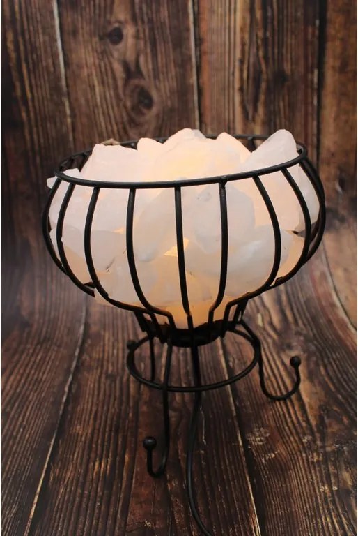 Soľná lampa - industriálna Farba Himalájskej soli: Ružová