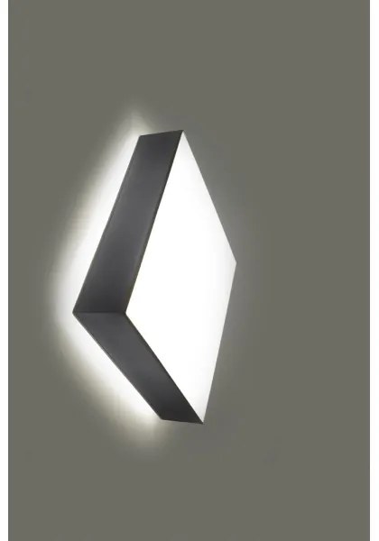 Nástenné svietidlo HORUS 1xE27/60W/230V šedá