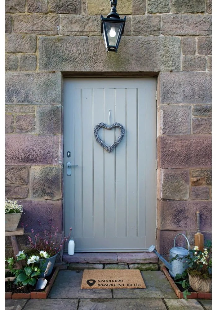 Rohožka z kokosového vlákna 40x60 cm Pin – Artsy Doormats