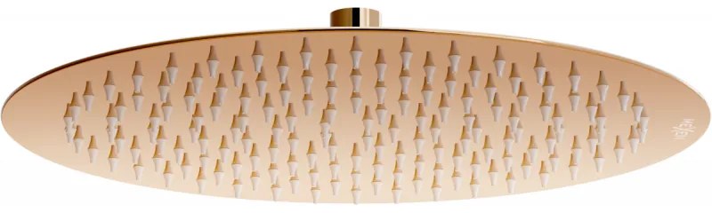 Mexen sprchová nerezová hlavica Round 30 cm, ružovo-zlatá, 79230-60