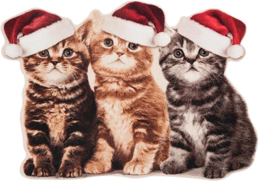 Rohožka Zala Living Christmas Cats Contour, 45 × 64 cm