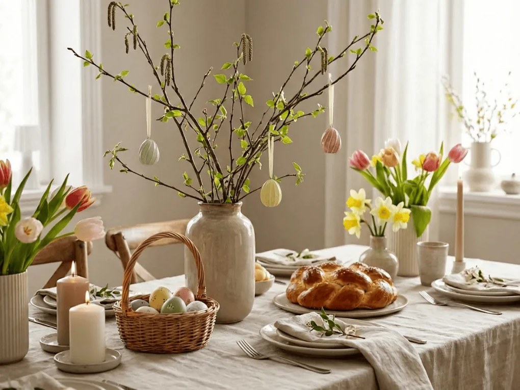 Závesné porcelánové vajíčko PASTELLA - viac farieb Farba: Žltá