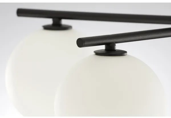 Jupiter 2049 - Prisadený luster PRATO 5xG9/14W/230V čierna/biela