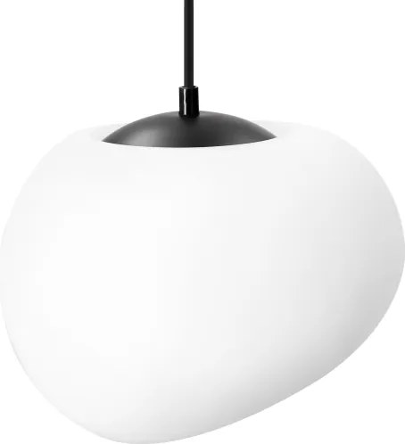 BRILAGI - Luster na lanku PEBBLES 1xE27/40W/230V pr. 25 cm čierna