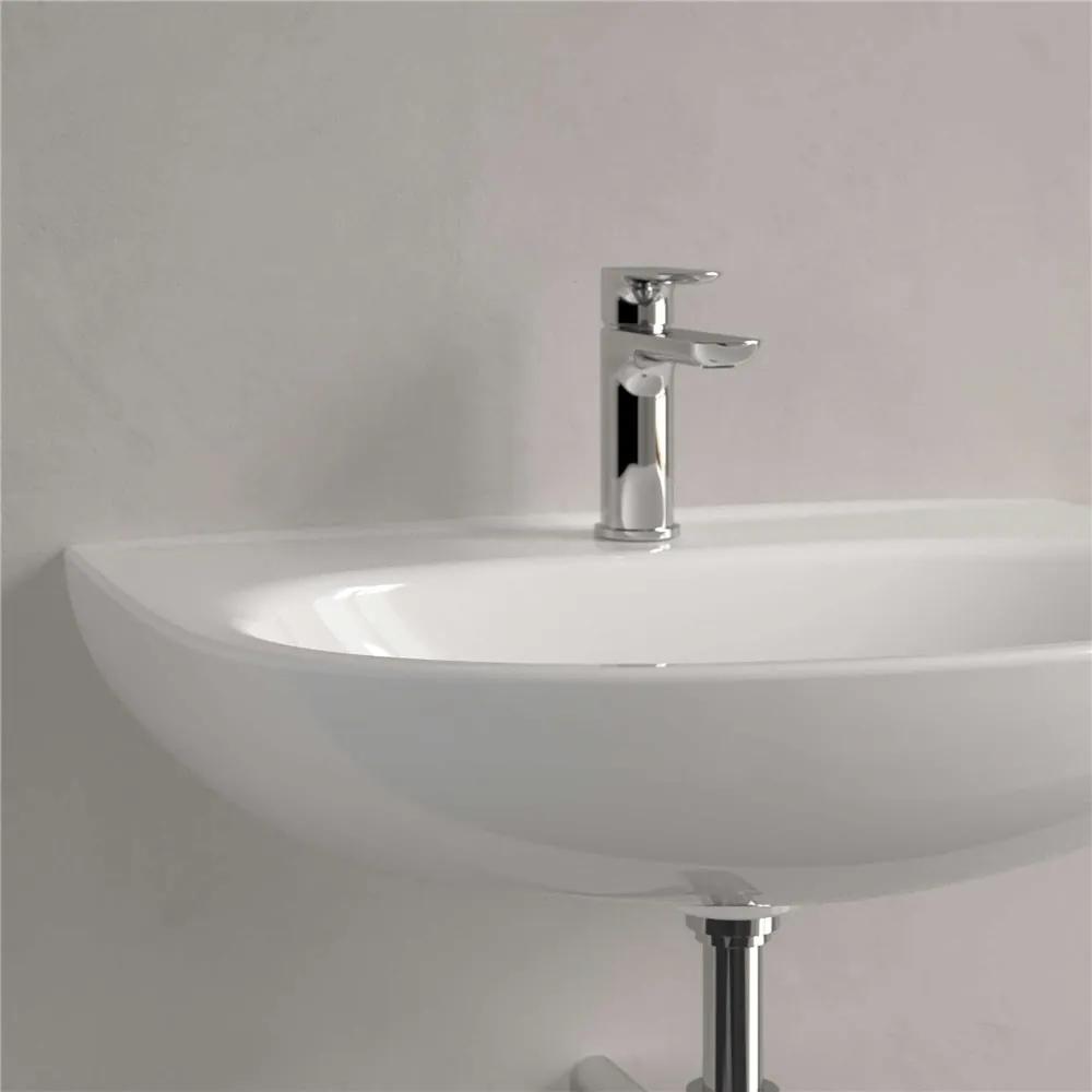 VILLEROY &amp; BOCH O.novo závesné umývadlo s otvorom, bez prepadu, 650 x 480 mm, biela alpská, 4A406601