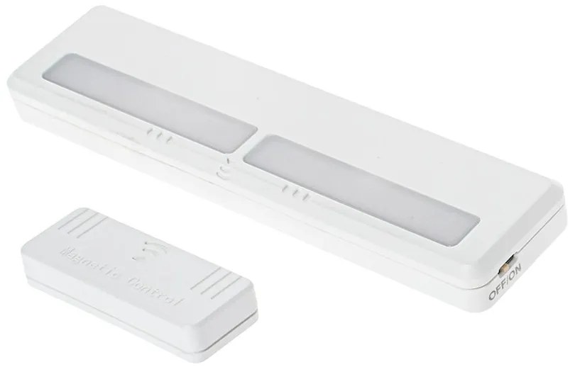 Ecolamp LED svietidlo, 2x LED 0,8w, 4000k, w, magnetický senzor, sada 2ks