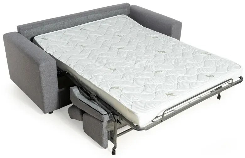 Rozkladacia pohovka na každodenné spanie TAVOLA, žltá (penelope 08)