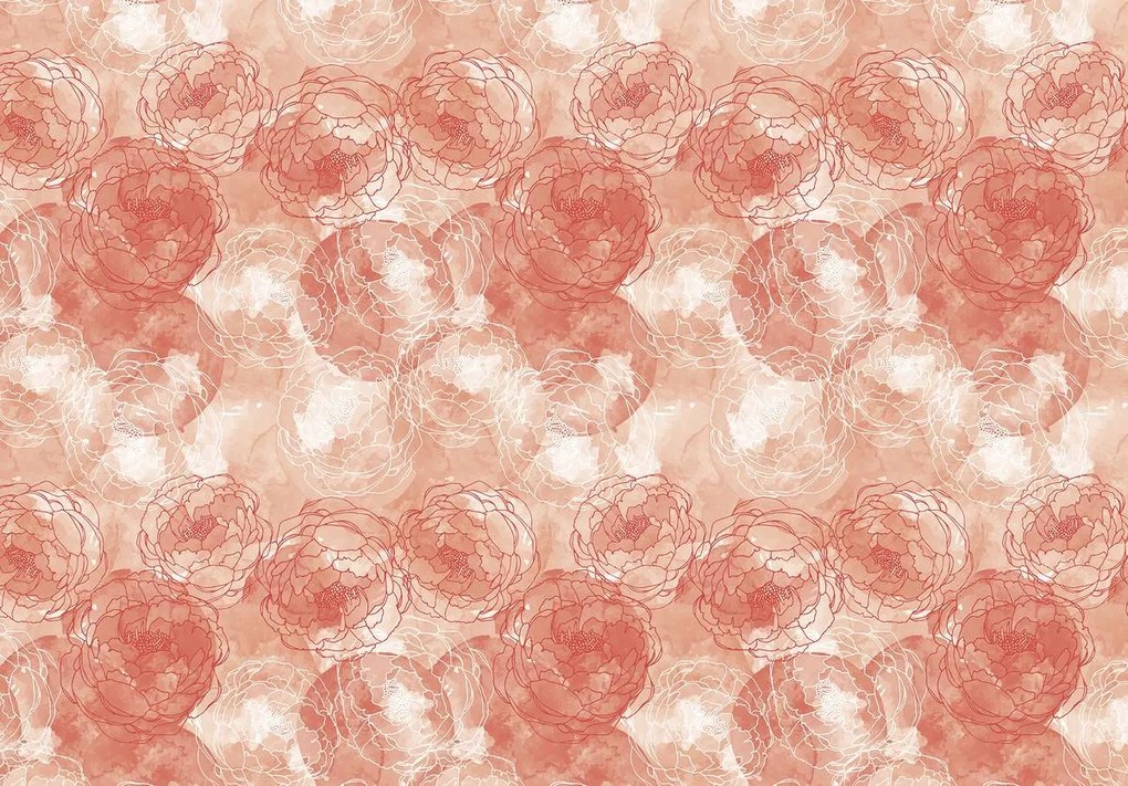 Fototapeta - Červené kvety (152,5x104 cm)