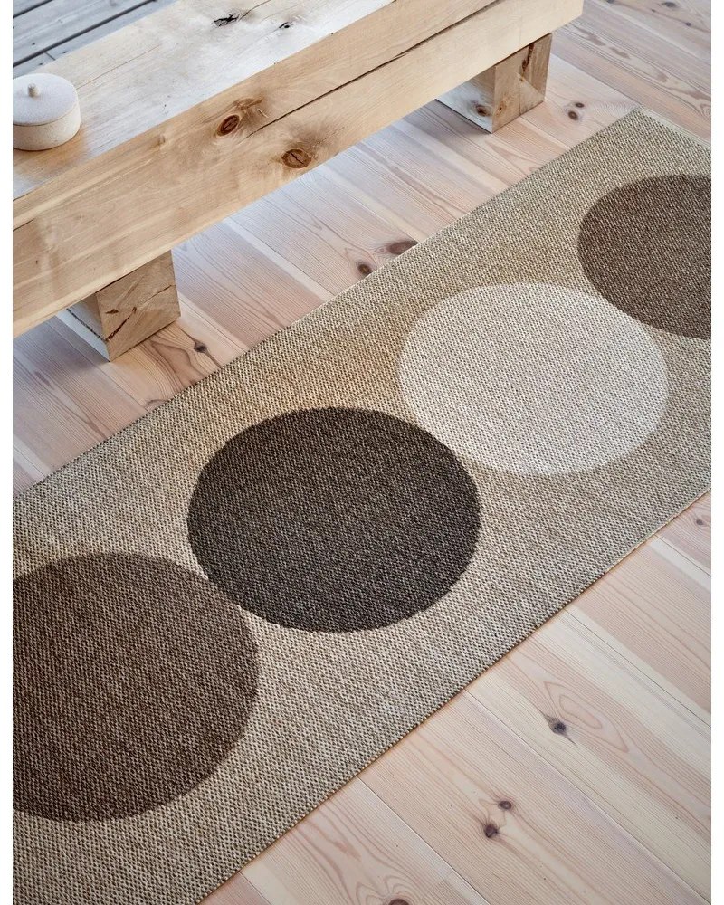 Béžovo-krémový vnútorný a vonkajší koberec 70x140 cm Otto Grain – Pappelina