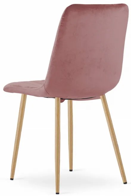 Jedálenská stolička LAVA ružová