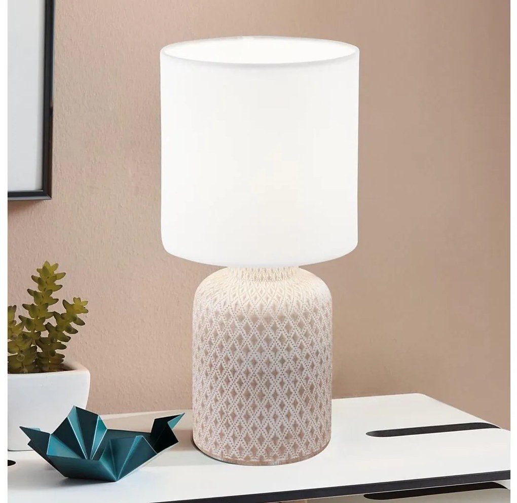 Eglo 97773 - Stolná lampa BELLARIVA 1xE14/40W/230V 97773