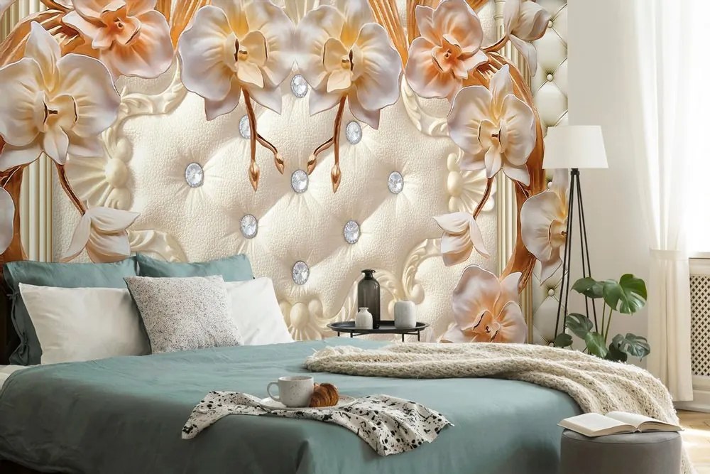 Tapeta kráľovská orchidea - 450x300