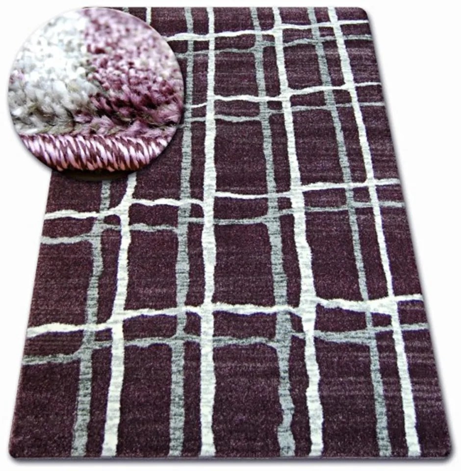 Kusový koberec Zen fialový, Velikosti 140x190cm