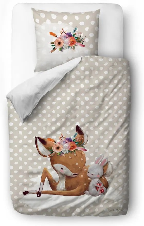 Bavlnené obliečky Butter Kings Doe and Her Friends, 140 x 200 cm