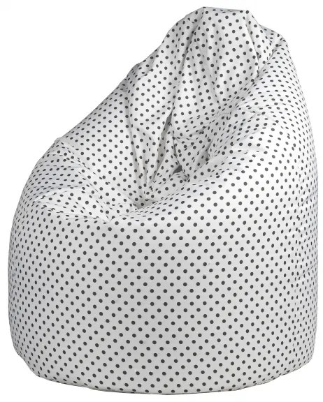 Sedací vak GIGA SAKO Design Farba: SX1- Bielo-čierny