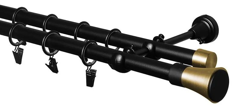 Garniža II promo fi 19 čierna 240cm vase