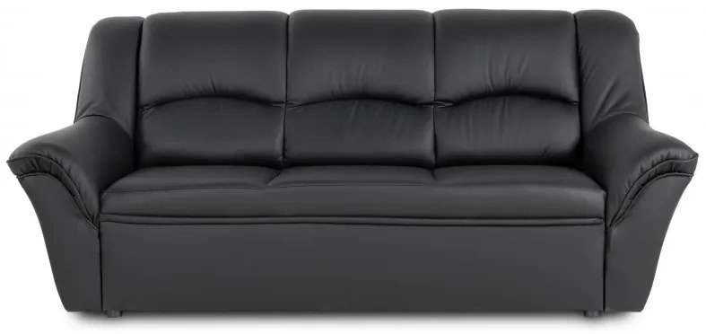 Kožená sedacia súprava DUBAJ LUX 3+2+1, tm. modrá (K-58)