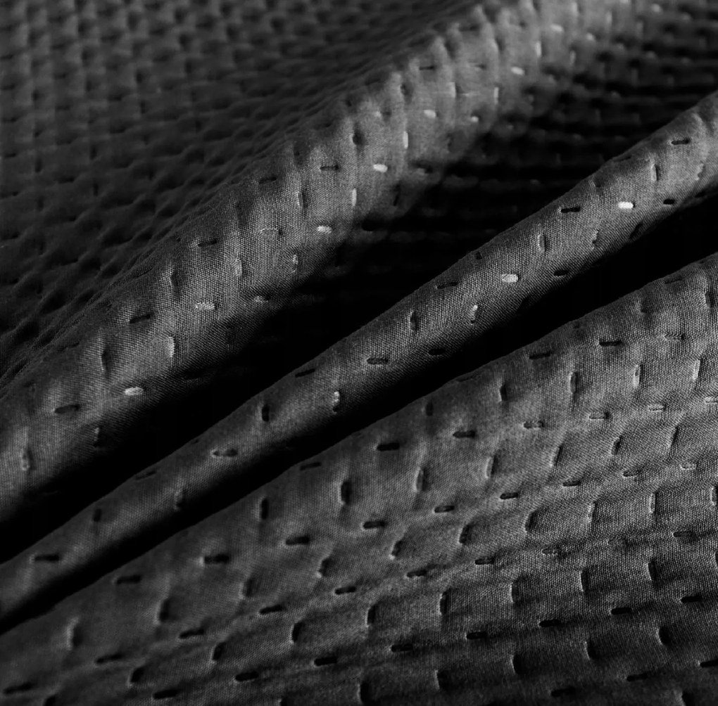 Prehoz na posteľ MONTEGO, čierny Rozmer: 170 x 210 cm