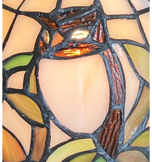 Tiffany tienidlo na lampu z kolekcie SOVA Ø25