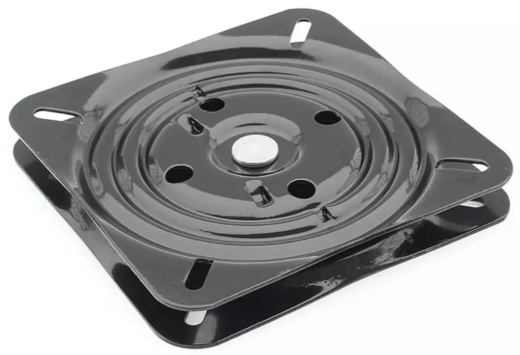 Otočné jídelní křeslo Marlo Velvet šedé/černé