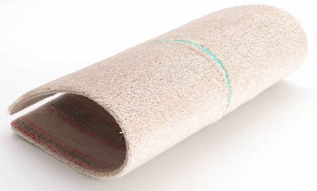 Koberec metráž Spinta 37, na mieru, šíře 4m, béžová, filc, obývacia izba, Associated Weavers