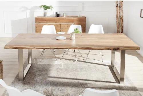 Jedálenský stôl 36645 220x100cm Masív drevo Acacia/Agát-Komfort-nábytok |  BIANO