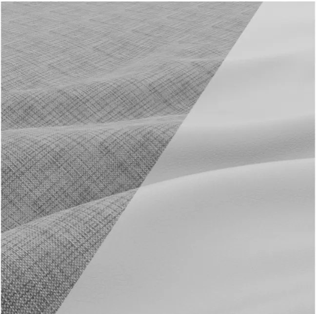 Trojmiestna rozkladacia sedačka LUGO sivá / biela