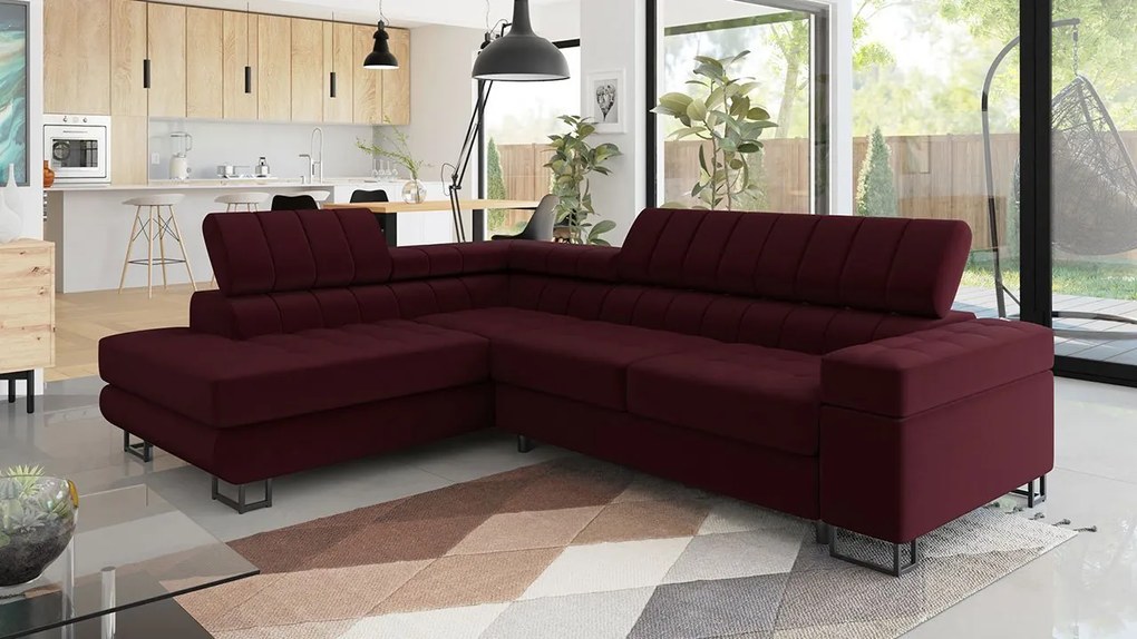 Moderná pohovka Wales Premium, Dostupné poťahy: Sorriso 04, Strana: ľavá