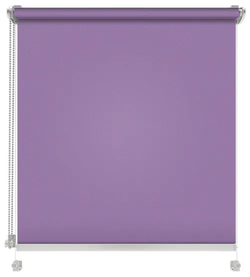 Gario Roleta Mini Standard Štruktúrovaná Pastelová ametystová Šírka: 81 cm, Výška: 220 cm