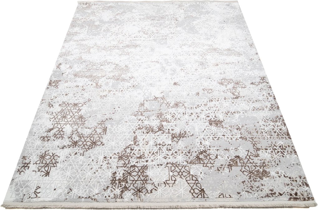 TA Koberec K918D SH_L_GRAY WHITE SAHARA Rozmer: 120x170 cm