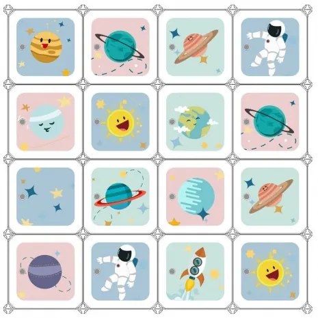 Detský regál so 16 priehradkami SONGMICS LPC902W