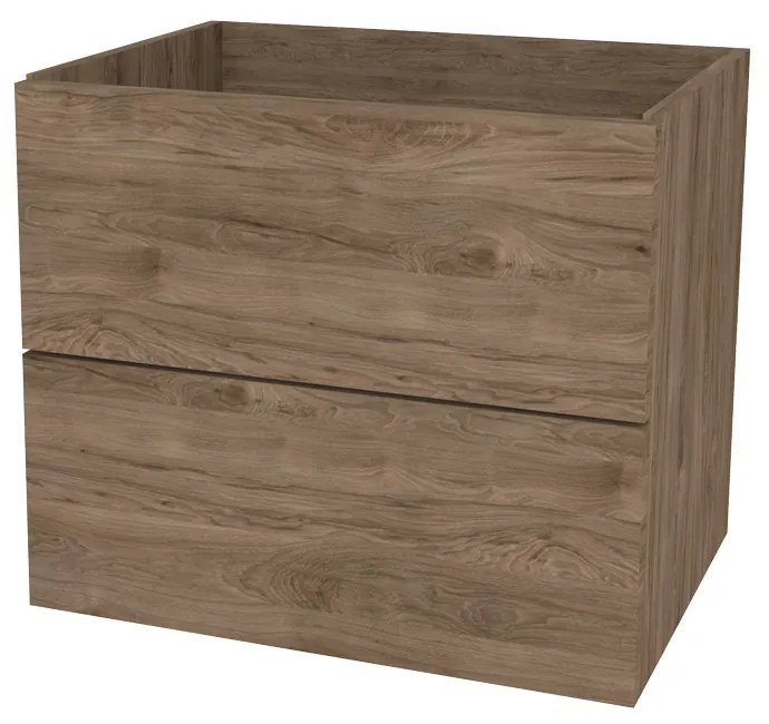 Mereo Ponte, kúpeľňová skrinka 61 cm, Multidecor, Dark Rockford Hic, MER-CN290SDRH1