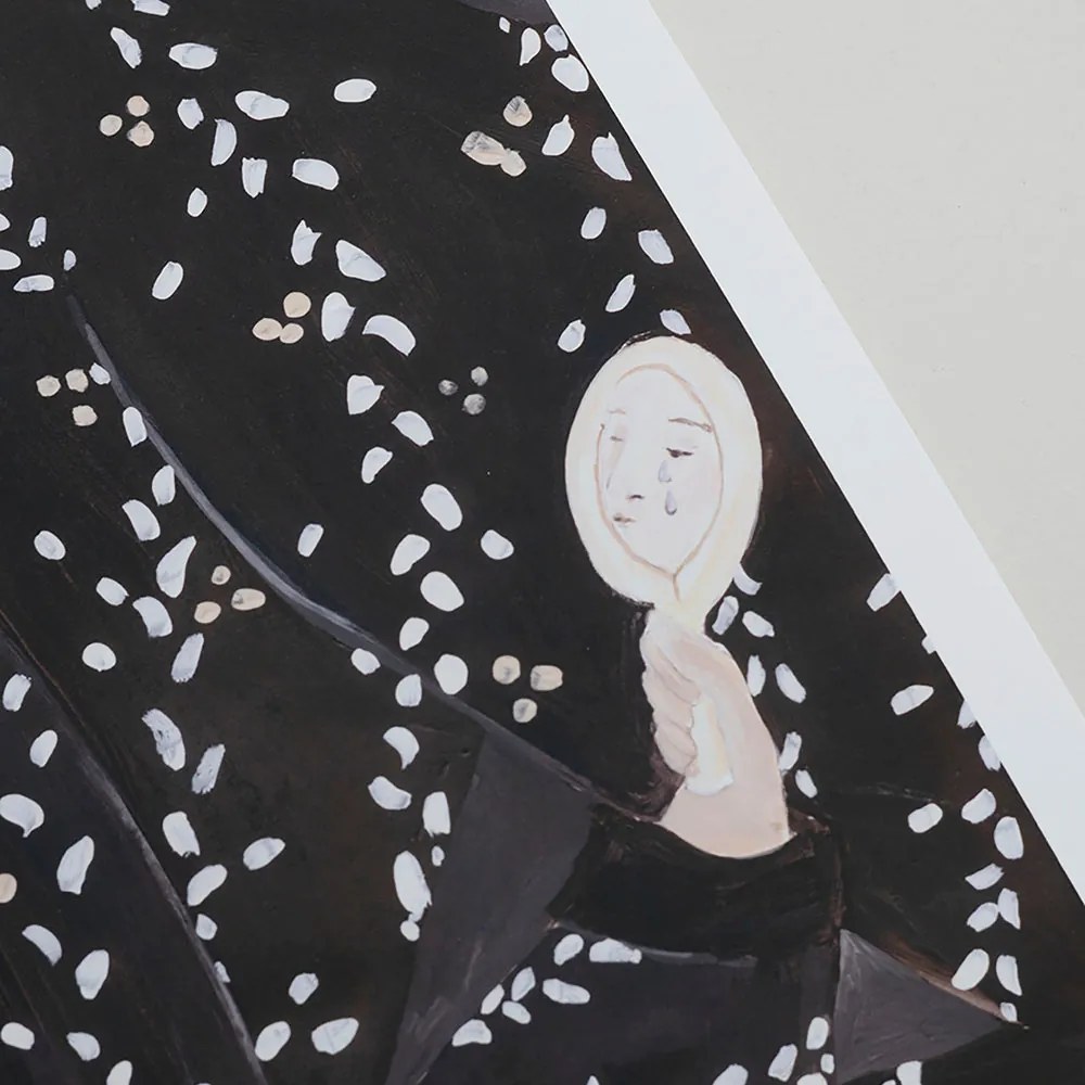 Moikka Plagát Mirror Mirror by Sofia Lind 50x70 cm