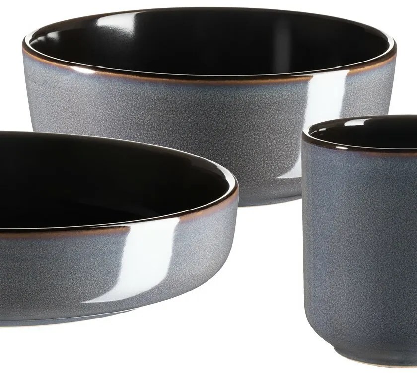 Mäser 10-dielna jedálenská súprava ALENIA, modrá