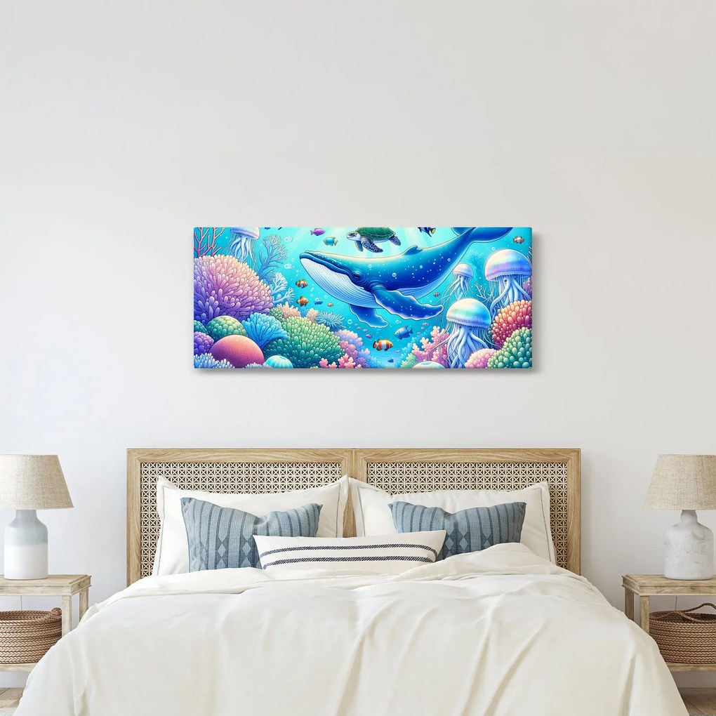 Obraz – Podvodný svet (120x50 cm)