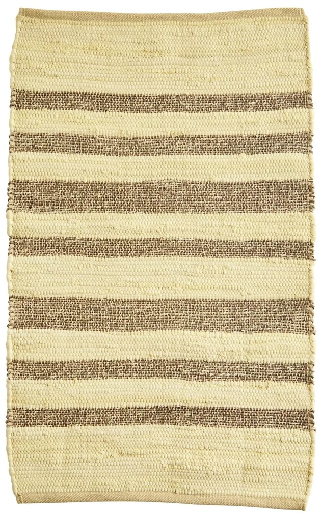 MADAM STOLTZ Predložka do kúpeľne Seagrass Yellow 60 × 90 cm