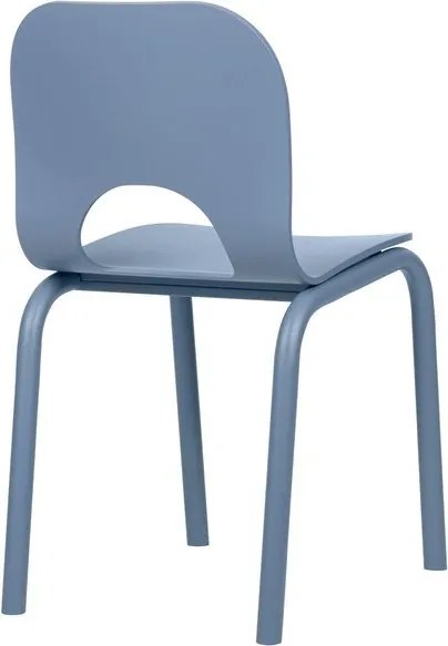 Modrá jedálenská stolička Atto – noo.ma