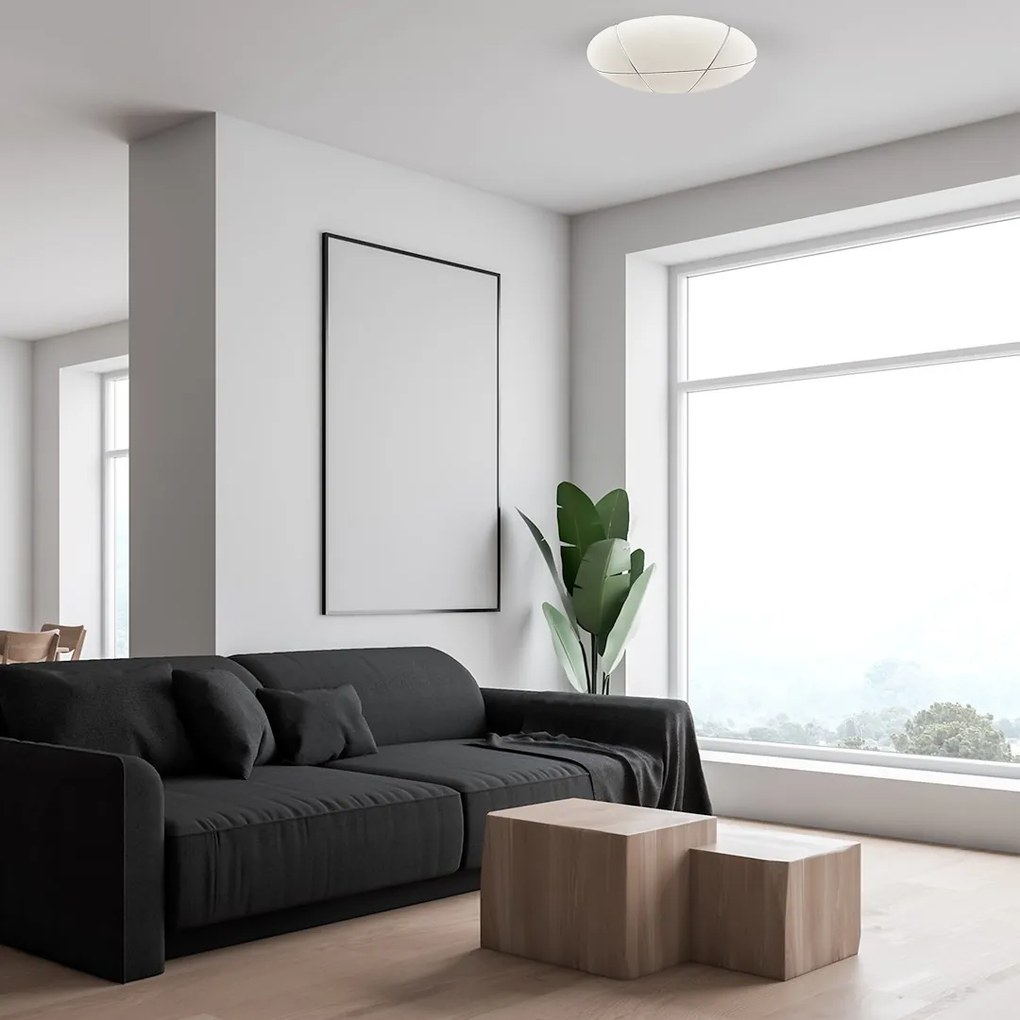 Stropné LED svietidlo Bob, 1x LED 24w, 3000-6000k, w, s ovládačom