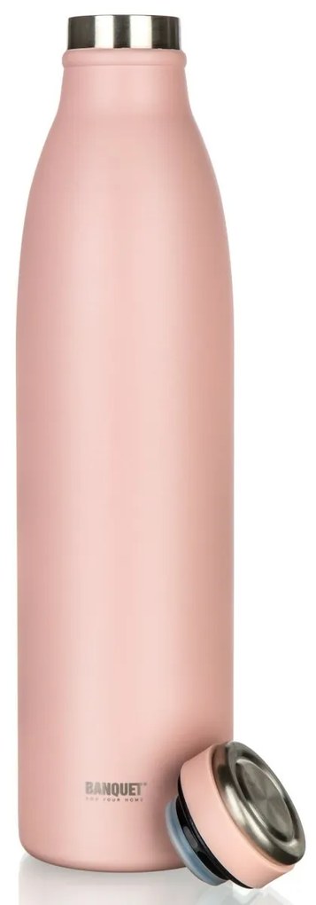 Banquet Termoska nehrdz. SANS 750 ml, lososová