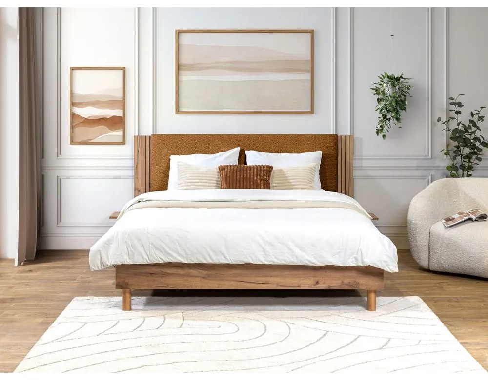 Dvojlôžková posteľ s roštom 140x190 cm Lior – Bobochic Paris