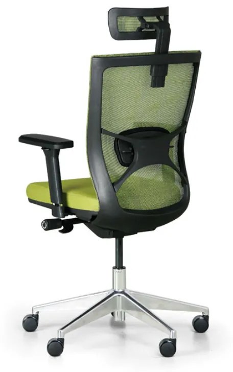 Kancelárska stolička DESIGNO, zelená