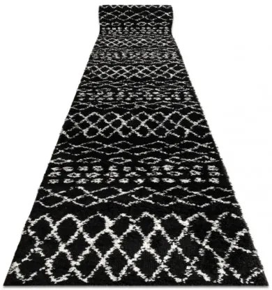 Behúň BERBER ETHNIC G3802 čierny Fredzle berber marokánsky