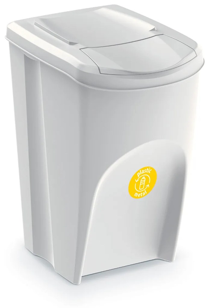 Odpadkový kôš na triedený odpad (3 ks) IKWB35S3 35 l - popolavá
