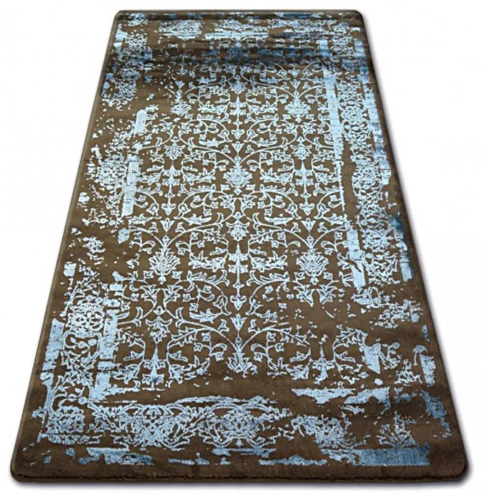 Luxusný kusový koberec akryl Icon hnedý 240x350cm