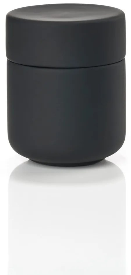 Čierna kameninová dóza s vekom Zone UME