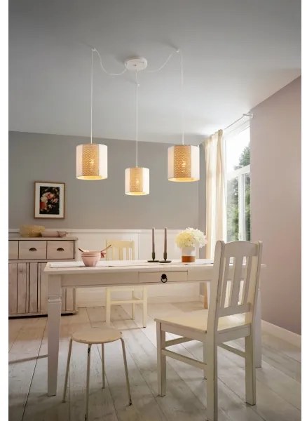 Eglo 43403 - Luster na lanku ARNHEM 3xE27/40W/230V pavúk