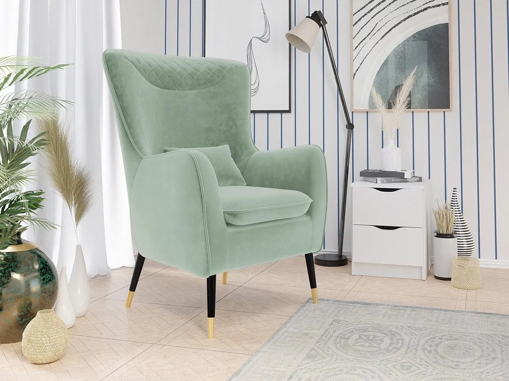 Čalúnené kreslo Arisean, Dostupné poťahy: Magic Velvet 2227