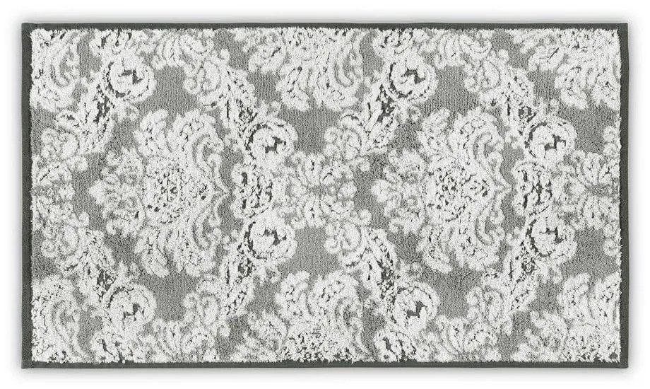 Sivý bavlnený uterák 33x33 cm Damask – Foutastic