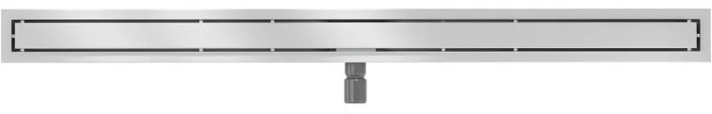 Mexen Flat nerezový sprchový žľab 130 cm vzor M13, 2v1, 1010130