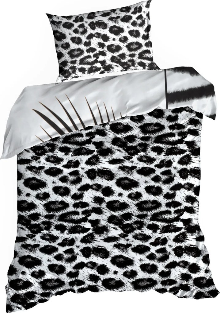 MAKOSATÉNOVÉ OBLIEČKY EVA MINGE MING10 200X220 CM, 2 KS 70X80 CM VZOROVANÉ
